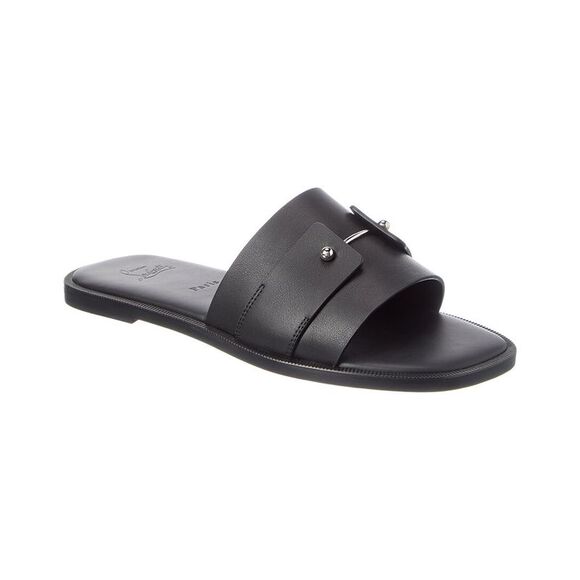 Christian Louboutin Other - Christian Louboutin Chambelimuly Leather Sandal, Black